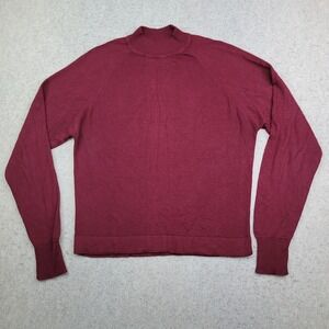 Vintage Lord Jeff Dupont Orlon Sweater Mens M‎ Maroon Red Pullover Made in USA